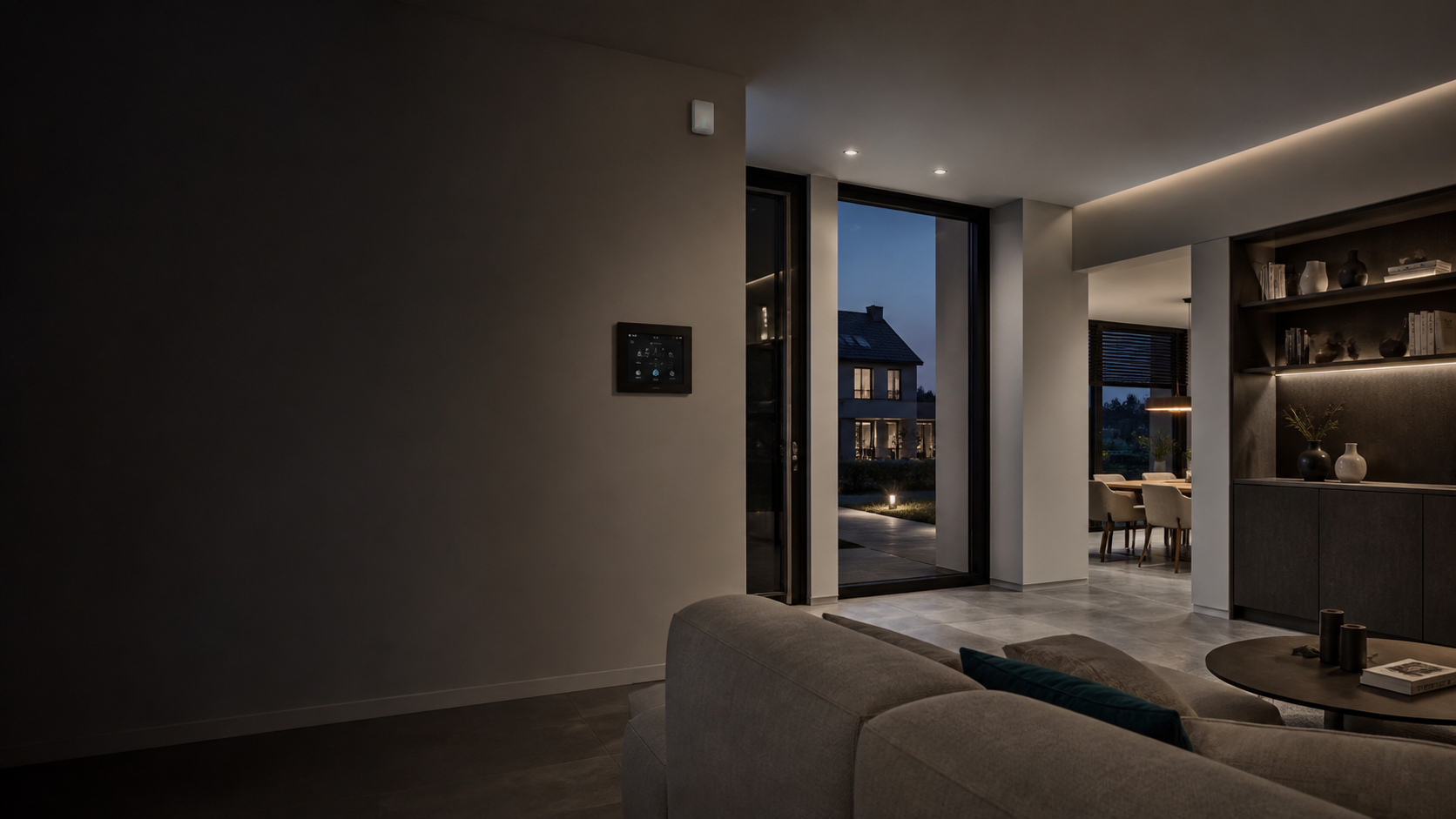 Slimme woningautomatisatie in een moderne woning